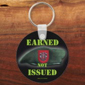 Porte-clés 7th special forces green berets vets Keychain (Recto)