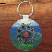 Porte-clés 7th special forces group green berets son Keychain (Recto)