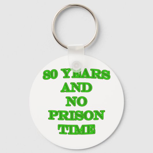 Porte-clés 80 et pas de peine de prison (Recto)