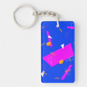 Porte-clés 80s Neon Retro Porte - clé