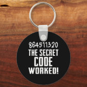 Porte-clés 864511320 Le Code Secret a Fonctionné ! Trump a Pe (Recto)