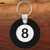 Porte-clés 8 Ball pool Hall Tees, poison de Shark Lover (Recto)