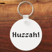 Porte-clés 8 Bits Huzzah ! (Recto)