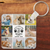 Porte-clés 8 Photo Collage Pet Souvenir commémoratif (Verso)