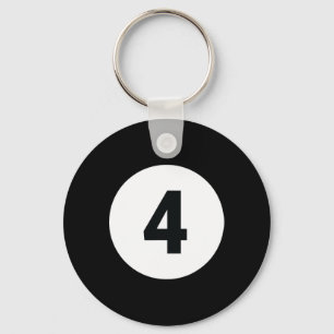 Porte-clés 8 Pool Ball 4 Billiards Costume Halloween Groupe M