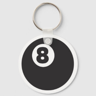 Porte-clés 8ball - Customisé