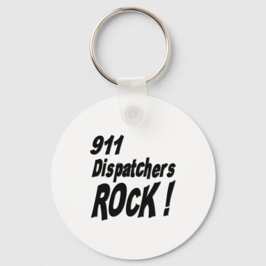 Porte-clés 911 Dispatchers Rock! Keychain (Recto)