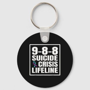 Porte-clés 988 Prévention Du Suicide Et De La Crise