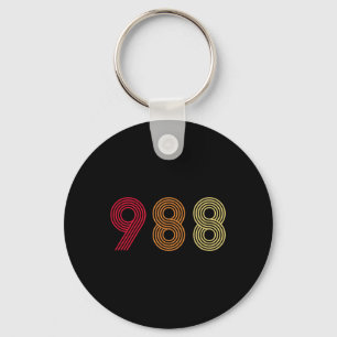 Porte-clés 988 Tee Suicide Prevention Hotline Health Mental A