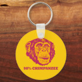 Porte-clés 98% Chimpanzé (Recto)