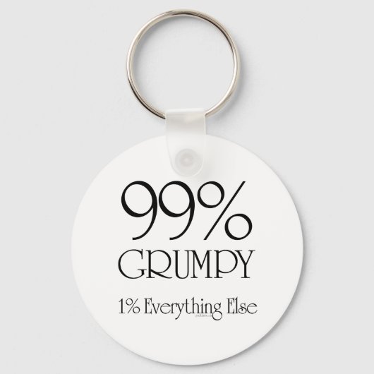 Porte-clés 99% Grumpy (Recto)