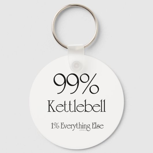 Porte-clés 99 % Kettlebell (Recto)