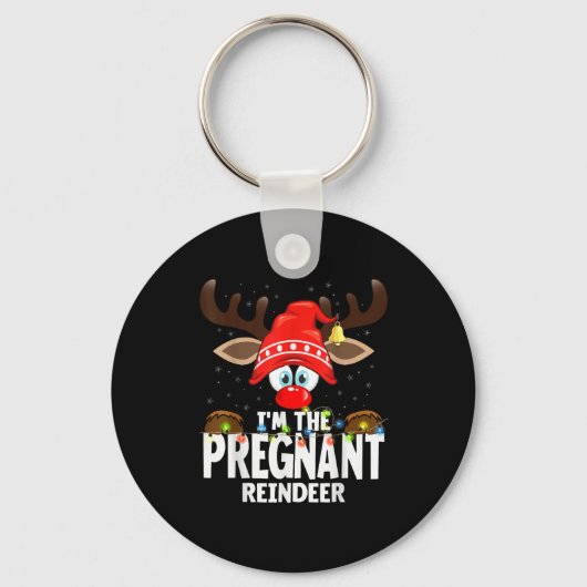 Porte-clés 99 Matching Christmas Reindeer - Uni-adults, Black (Recto)