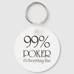 Porte-clés 99% Poker