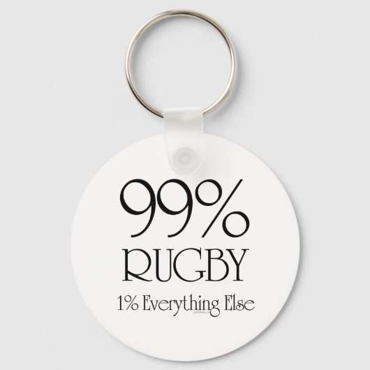 Porte-clés 99 % Rugby (Recto)