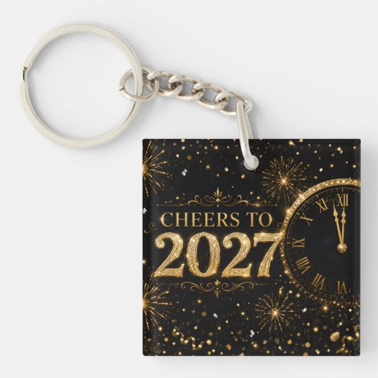Porte-clés À 2027, santé ! (Devant)