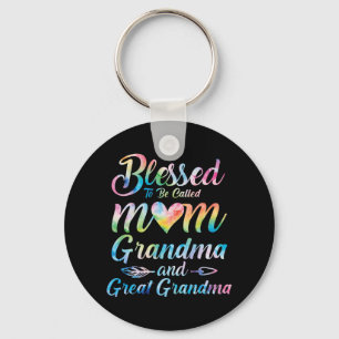 Porte-clés À appeler Maman Grand-mère Grand-grand-mère Da de 