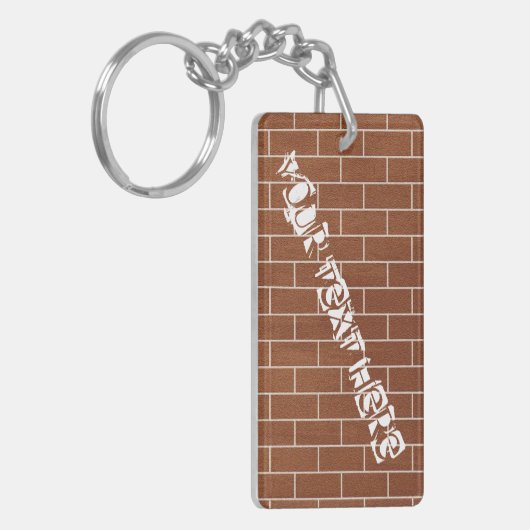 Porte-clés A Brick Wall Keychain (Devant gauche)