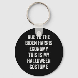 Porte-clés A Cause De Biden Harris C'Est Mon Costume D'Hallow