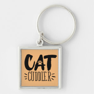 Porte-clés à Cuddler Happy Cuddler Photos de Chat esthétiques