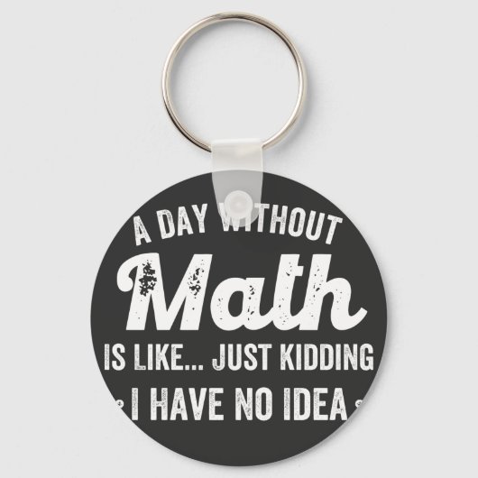Porte-clés a day withoumatis like just kidding i have (Recto)
