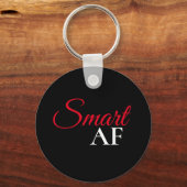 Porte-clés à déclaration d'expression rouge Smart (Recto)