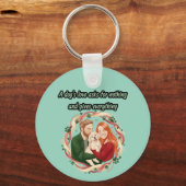 Porte-clés A dog's love asks for nothing and gives everything (Recto)