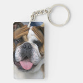 Porte-clés A English bulldog en Belgique. (Dos)