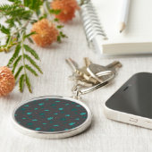 Porte-clés À feuillage persistant Tree Feuilles et Red Holly (Côté)