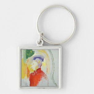 Porte-clés A Figure (avec papier)