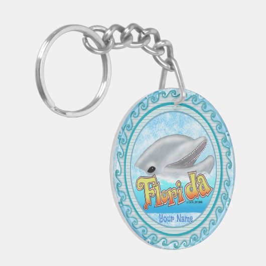 Porte-clés A Florida Dolphin (Devant gauche)