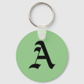 Porte-clés "A" initial (Recto)