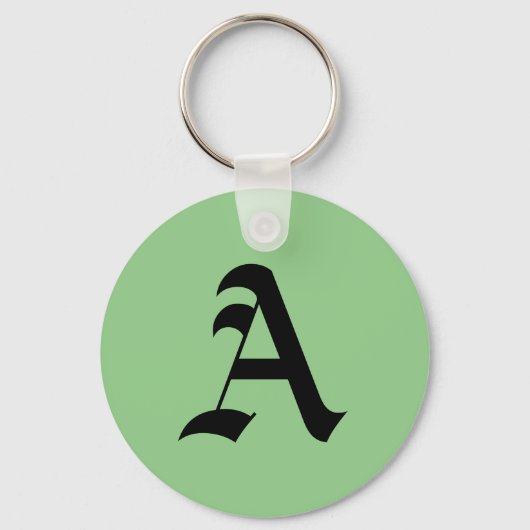 Porte-clés "A" initial (Verso)