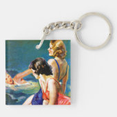 Porte-clés À la piscine (Dos)