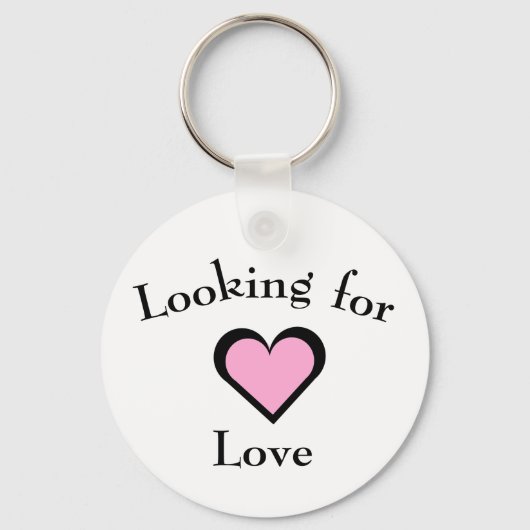Porte-clés à la recherche de l'amour (Recto)