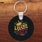 Porte-clés A Legend Was Born In December 2003 Awesome Man Boy (Recto)