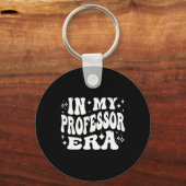 Porte-clés À l'ère de mon professeur Thé universitaire et fac (Recto)
