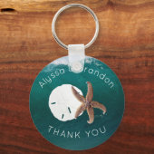 Porte-clés À l'intérieur de la plage de Wave Mariage Key Ring (Recto)