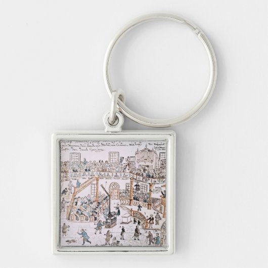 Porte-clés À l'intérieur de la vieille église luthérienne, le (Devant)