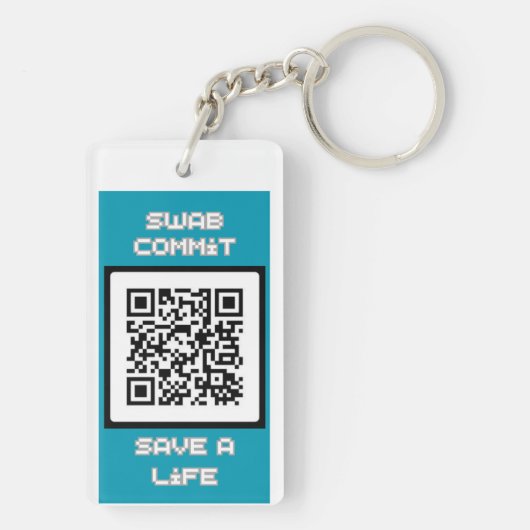 Porte-clés À L'Intérieur. Swab. Engagez-vous. Enregistrer un  (Dos)