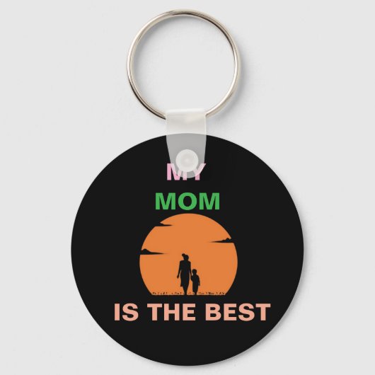 PORTE-CLÉS À MA MÈRE INCROYABLE (Recto)