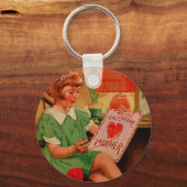 Porte-clés À ma mère Valentine (Recto)