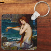 Porte-clés A Mermaid, c. 1900 by John Waterhouse (Verso)