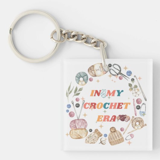 Porte-clés À mon ère de crochet (Devant)