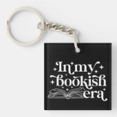 Porte-clés À mon Ère livresque Noir (Devant)