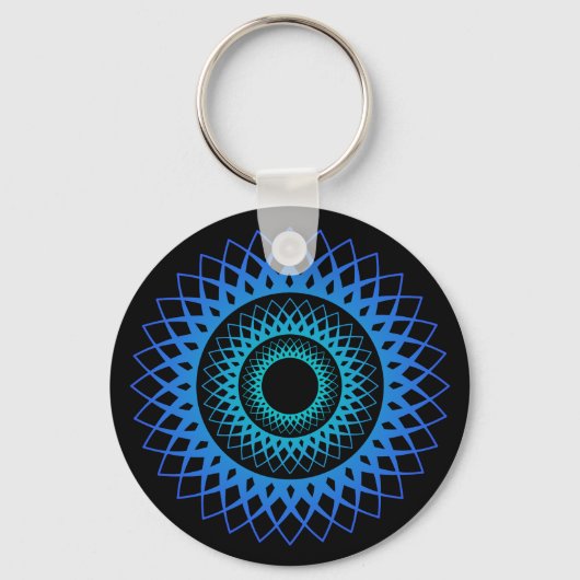 Porte-clés à motif géométrique (Recto)