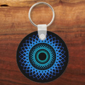 Porte-clés à motif géométrique (Recto)