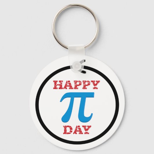 Porte-clés A perfect Pi Day circle (Recto)