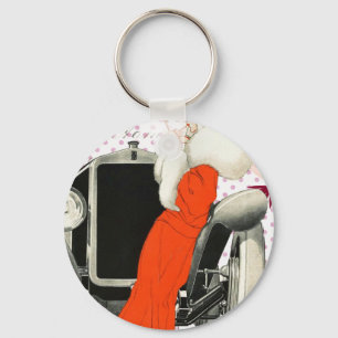 Porte-clés à petits pois