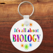 Porte-clés A propos de la biologie (Recto)